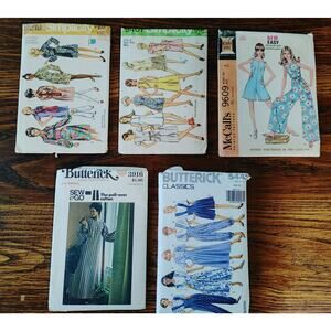 Vintage 60s to 90s Patterns Butterick, Simplicity, McCalls